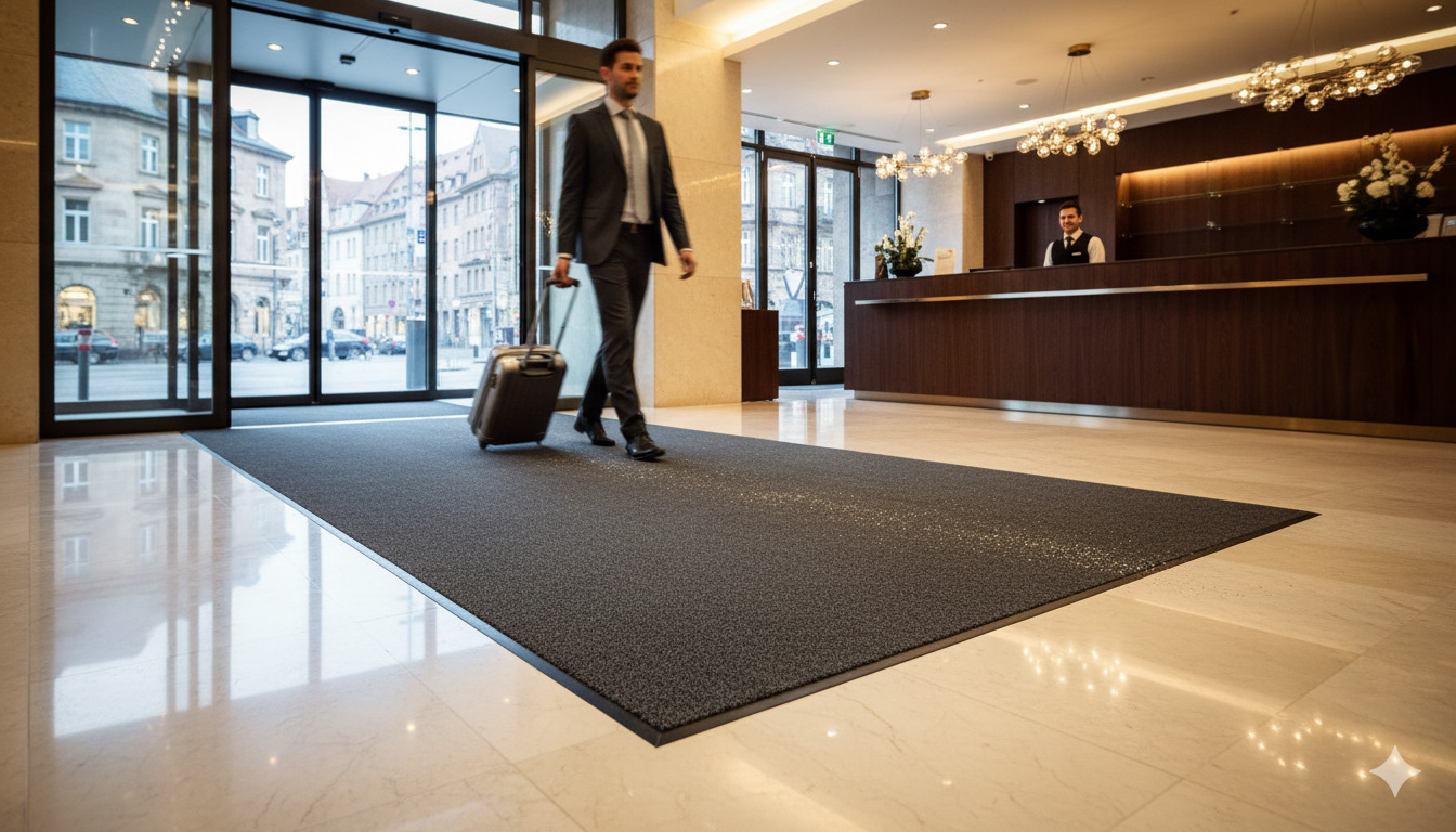 Sauberes Hotel Foyer in Nürnberg